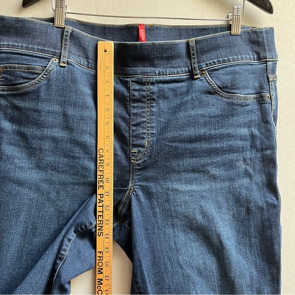 SPANX Blue Ankle Pull On Cropped Denim Jeans 3X - Picture 11 of 11